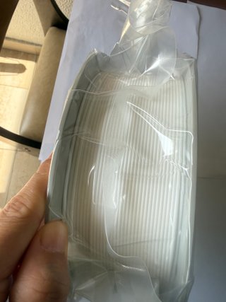 Filamento PLA+ 1.75mm Branco 1KG Impressora 3D