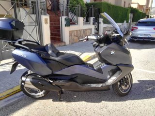 BMW Maxi Scooter azul acero