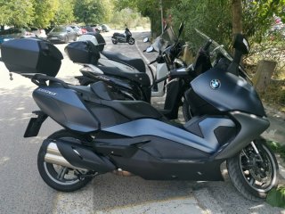 BMW Maxi Scooter azul acero