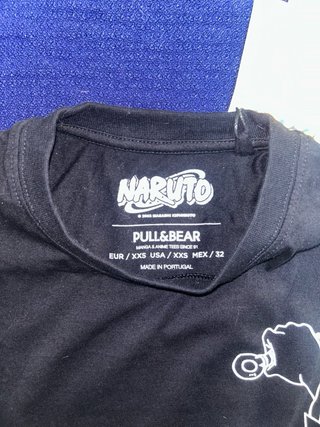 Camiseta Naruto Negra