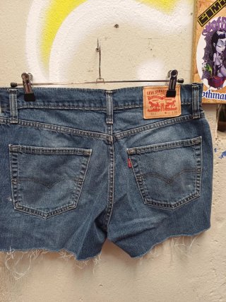 Shorts Levi's vaqueros azules