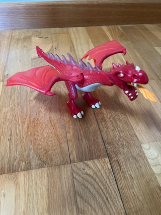 Lote Playmobil: 2 dragones y un castillo