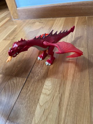 Lote Playmobil: 2 dragones y un castillo