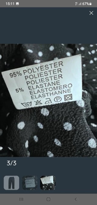 Talla L/XL. Pantalón ligero de cintura elástica