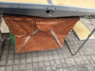 Mesa Camping Vintage Madera y Metal