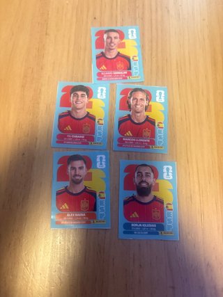 Cromos Mundial 2026 España solo cambio