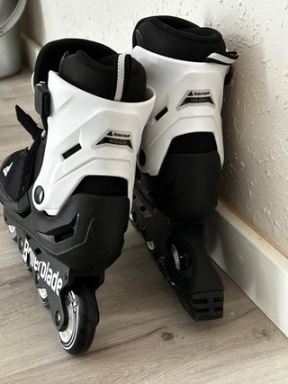 Patines Rollerblade Negros y Blancos 36.5/40.5