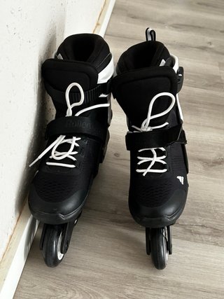 Patines Rollerblade Negros y Blancos 36.5/40.5