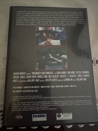 DVD Kung Fu Massacro a San Francisco Chuck Norris