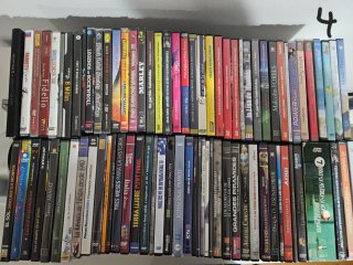 Lote 84 DVDs Deportes, Documentales, Fitness