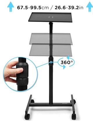 Duronic WPS20 Soporte Proyector Portátil
