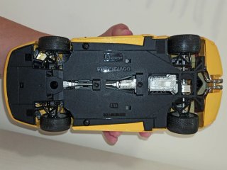Modellino Auto Bburago 1/18 Lamborghini Giallo