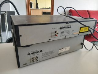 TEAC CD-P1100 y W-450R Reproductor Cassette