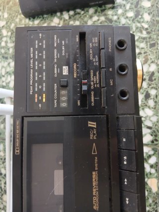TEAC CD-P1100 y W-450R Reproductor Cassette
