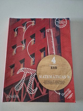 Matemáticas B. 4o de ESO