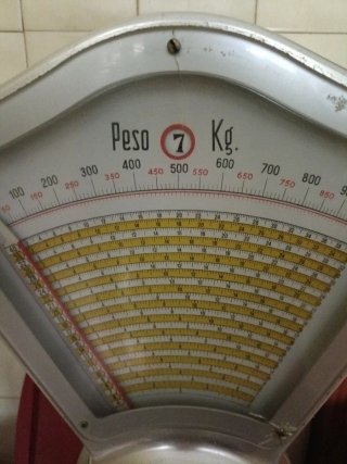 Báscula Mobba antigua hasta 7kg