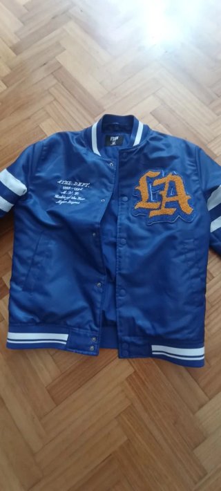 Chaqueta bomber azul hombre Talla XS