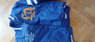 Chaqueta bomber azul hombre Talla XS