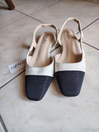 Scarpe estive Flydpz bicolore nere e bianche