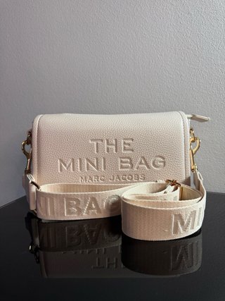 Bolso Marc Jacobs The Mini Bag Beige