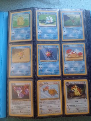Colección Cartas Pokémon Antiguas
