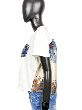Liu Jo Milano T-Shirt Donna M Made Italy Paisley