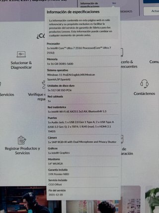 Ordenador Portátil Lenovo ThinkPad L14 Gen6 i7 16