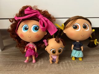 Lote de 3 muñecas. Ksi-Meritos o casimeritos