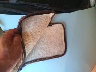 Funda de rifle de cuero