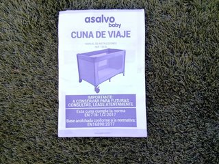 Cuna de viaje Asalvo Good Doll