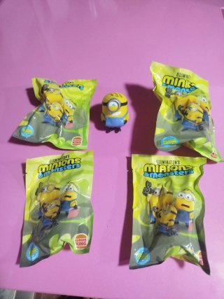 5 Juguetes Minions Burger King