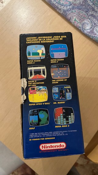 Nintendo Control Deck - Versión Española Nes.