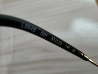 Gafas Lacoste L94S Hombre Negras