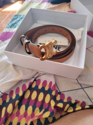 Cinturone Celine Donna marrone