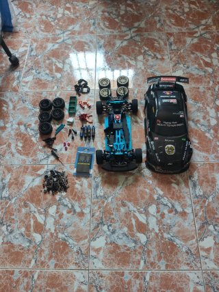 Coche RC HSP Drift Touring 1/10