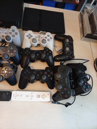 Lote Consolas PS2 y Mandos para piezas