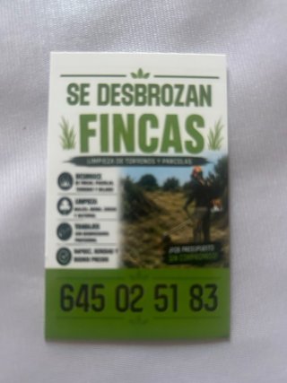Desbroces