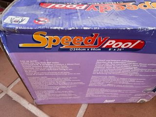 Piscina Hinchable Speedy Pool 244x66cm