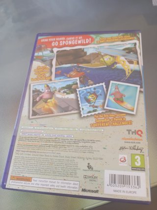 Xbox 360 Kinect Spongebob Surf & Skate