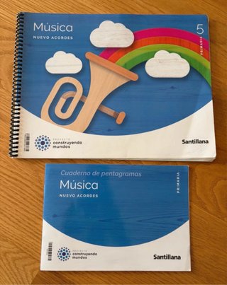 Libro Música 5 Primaria Santillana