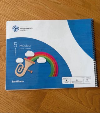 Libro Música 5 Primaria Santillana