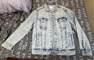 Chaqueta vaquera Bershka azul Talla M