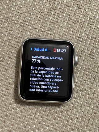 Apple Watch S3 GPS 38mm Plata