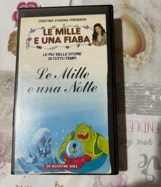 VHS Peter Pan Le Mille e Una Fiaba
