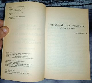 Lote 5 Libros Agatha Christie Obras Completas