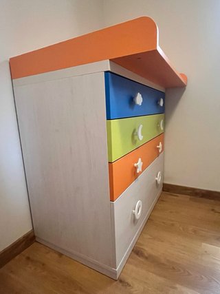 Cómoda cambiador amplia y evolutiva ROS