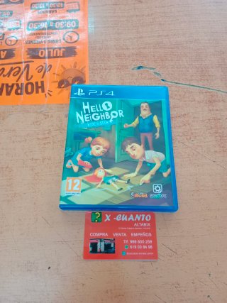 JUEGO PS4 HELLO NEIGHBOR HIDE & SEEK