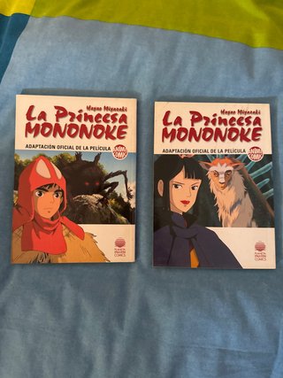 Princesa Mononoke anime comics vol1 y 3