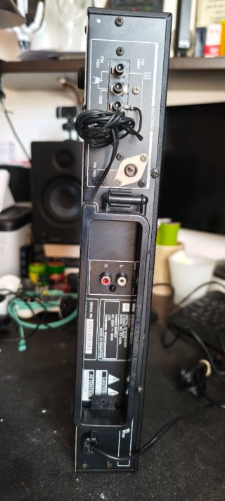 Toshiba Sintonizzatore Radio Nero Oro