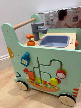 Andador Cocina Madera Infantil